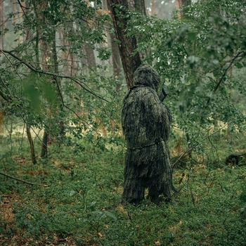 Костюм маскувальний Mil-Tec Кікімора "Anti Fire" з чохлом Мультікам Камуфляж M/L GHILLIE SUIT 'ANTI FIRE' 4PC.W/L (11961820-002-M-L)