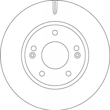 Диски гальмівні TRW DF6936 51712G2100