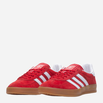 Sneakersy męskie do kostki adidas Originals Gazelle Indoor H06261 46 Czerwone (4066746178409)