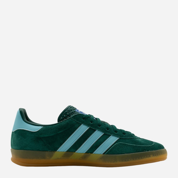 Tenisówki męskie do kostki adidas Originals Gazelle Indoor IG9979 44 Ciemnozielone (4066751278842)