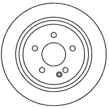 Тормозные диски Jurid 562263JC Mercedes Vito 6394230112, A6394230112