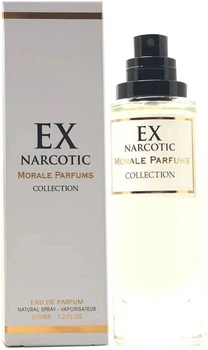 Парфюмированная вода унисекс Morale Parfums Ex Narcotic 30 мл (4820269860889)