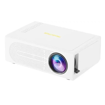 Портативный мини LED проектор M200 для домашнего кинотеатра, белый "G" (86047268)