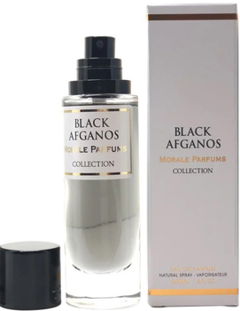 Парфюмированная вода для мужчин Morale Parfums Black Afganos 30 мл (3801656423581/4820269860353)