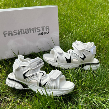 Сандали Jong Golf летние детские белые 32