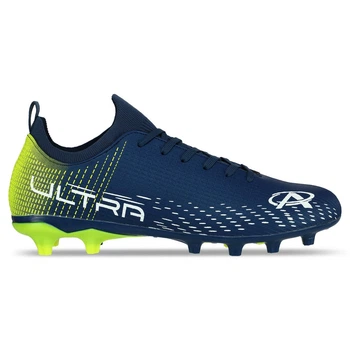 Бутсы футбольные с носком SP-Sport Ultra Game 0402-5 размер 45 Dark Blue-Neon Green