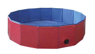 Бассейн для собак Nobby Dog Pool Folding с клапаном для слива воды Ø 80x20 см 62204
