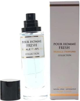 Парфюмированная вода для мужчин Morale Parfums Pour Homme Fresh 30 мл (3775556496214/4820269861596)