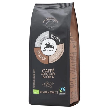 Кофе для гейзерной кофеварки арабика и робуста органическая Fairtrade Alce Nero (19707168)