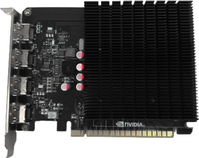 Відеокарта Biostar PCI-Ex GeForce GT730 4GB GDDR3 (64bit) (902/1334) (4 x HDMI) (VN7313TG46)