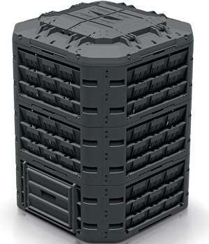 Компостер Prosperplast Compogreen Vario IKL950C-S411 садовый контейнер 950л 124х95х91.5 см Серый