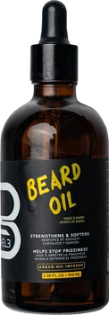 Олія для бороди Level3 Beard Oil Strengthens & Softens З аргановою олією зміцнювальна та пом'якшувальна 100 мл (850018251372)