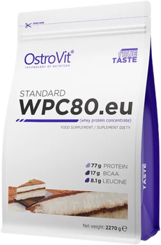 Białko OstroVit Standart WPC80.eu 2.27 kg Tiramisu (5902232610789)