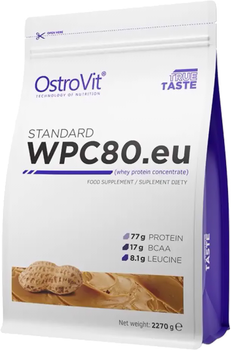 Протеїн OstroVit Standart WPC80.eu Арахісова олія 2270 г (5902232619577)