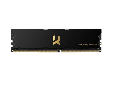 DDR4 16Gb 4000MHz (2*8Gb) GoodRAM IRDM PRO PITCH BLACK, чорний, Kit, Retail
