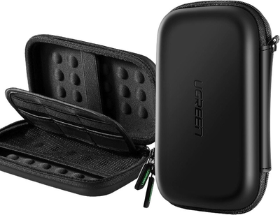 Etui na dysk twardy SSD i akcesoria GSM Ugreen LP12 L Black (6957303852741)