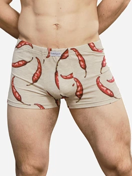 Труси-боксери чоловічі бавовняні Libertine SYMBOL PASSION 1118 M Бежеві (4821118161473)