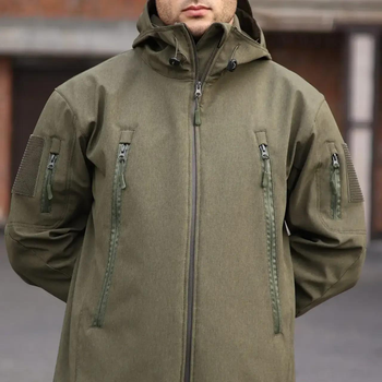 Куртка Softshell 01. Олива S (JA-01TUUU)