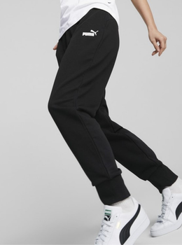Спортивні штани жіночі Puma Ess Sweatpants Tr Cl 586842-01 M Чорні (4063697167605)