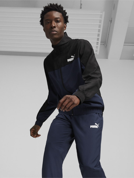 Спортивний костюм чоловічий Puma Woven Tracksuit 67888714 XL Темно-синій (4099686732844)