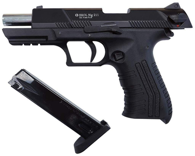 Шумовой пистолет EKOL Nig 211 Black