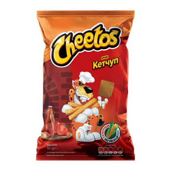 Кукурузные Палочки Cheetos со Вкусом Кетчупа 90g