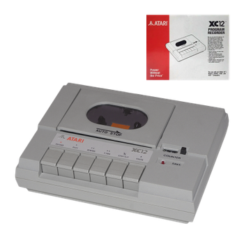 Магнитофон Проводной Atari 800 XL XC12 Program Recorder Grey 0.5m + Коробка Б/У