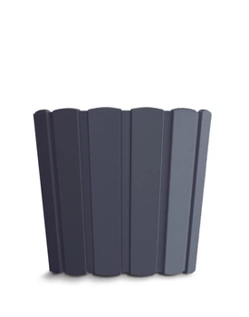 Цветочный горшок Prosperplast Борди 29*26см 12л антрацит DDE290-S433