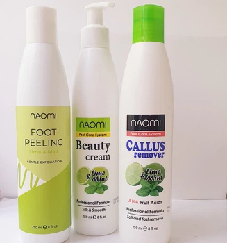Уходовый набор для ног Naomi Beauty Legs для педикюра в домашних условиях 750 мл