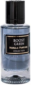 Парфумована вода для чоловіків Morale Parfums Boost Green 50 мл (3569488792632)