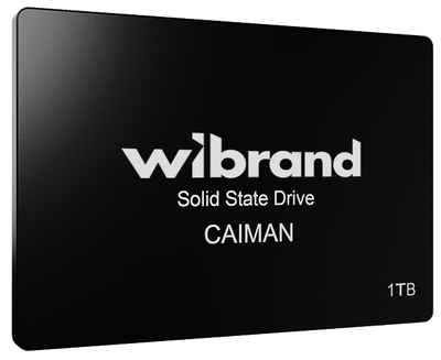 SSD диск Wibrand Caiman 1TB 2.5" SATAIII 3D NAND (TLC) (WI2.5SSD/CA1TBST)