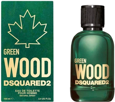 Woda toaletowa męska Dsquared2 Wood Green Pour Homme 100 ml (8011003852741)
