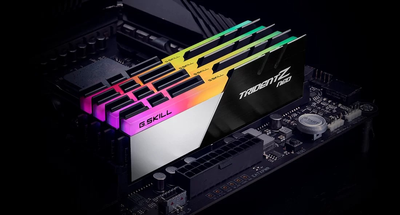 Оперативна пам'ять G.Skill DDR4-3200 32768MB PC4-25600 (Kit of 4x8192) Trident Z Neo RGB (F4-3200C14Q-32GTZN)