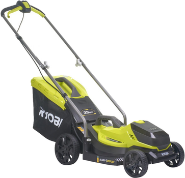 Газонокосилка аккумуляторная RYOBI OLM1833B ONE+ 18В, 33 см, 35 л, 25-65 мм (без АКБ и ЗУ) (5133004305)