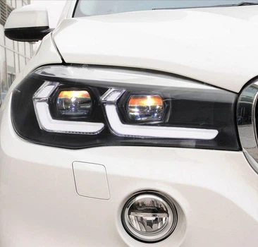 Передні альтернативна тюнінг оптика фари LED на BMW X5 F15 13-18 комплект БМВ Х5 L2712
