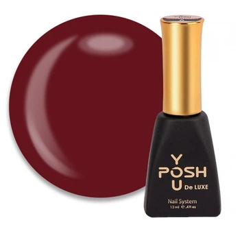 База камуфлирующая You POSH French Rubber Base Color Red De Luxe 44 классический красный с вишневым оттенком 12 мл (5901000071449)