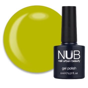 Гель-лак NUB 206 оливково-жовтий 8 мл (962002090895)
