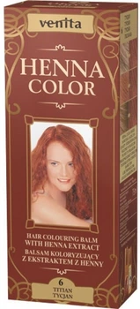 Красящий бальзам для волос Venita Henna Color 6 - Titian (50 мл) (837286-934925-2)