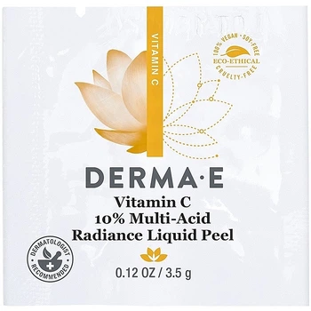 Мультикислотный жидкий пилинг с 10% витамином С для сияния кожи - erma E Vitamin C 10% Multi-Acid Radiance Liquid Peel (пробник) 3.5g (1162238-1549970-2)