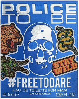 Набор (edt/40ml + shampo/100ml) - Police To Be #Freetodare (1335039-9039620)