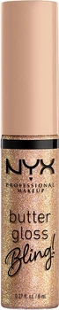 Увлажняющий блеск для губ - NYX Professional Makeup Butter Gloss Bling 01 - Bring The Bling (8ml) (1174253-1566346-2)