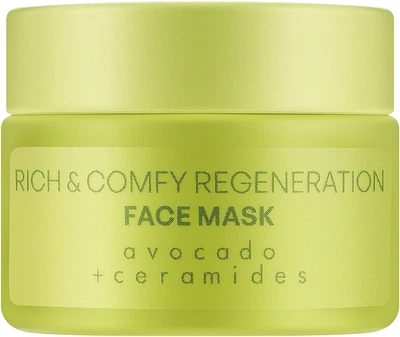 Маска для лица с авокадо и керамидами - Nacomi Rich & Comfy Regeneration Avocado + Ceramides Face Mask 40ml (1188074-102536285-2)
