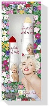 Набір - Wet N Wild x Marilyn Monroe Icon Lipstick and Balm Set (lipstick/4,2g + lip/balm/4,2g) (1355486-13833138)