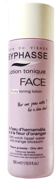 Лосьйон-тонік для обличчя "Гамамеліс та апельсин" Byphasse Purity Toning Lotion 500ml (695638-619372-2)