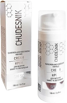 Сонцезахисний крем для захисту та зволоження для обличчя SPF 50 - Sunscreen And Moisturising Face Cream 100ml (1354043-11248480)