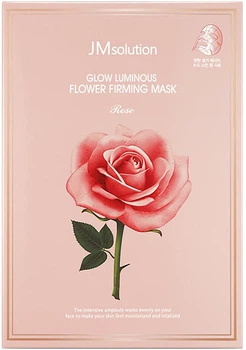 Тканевая маска с экстрактом розы JMsolution Glow Luminous Flower Firming Mask 1шт (853295-946995-2)