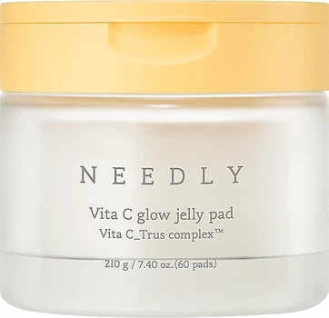 Увлажняющие тонер-педы для сияния кожи - Needly Vita C Glow Jelly Pad 60шт (1246564-138556)