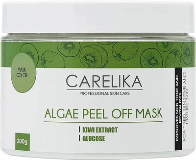 Альгінатна маска на основі водоростей з екстрактом ківі - Carelika Algae Peel Off