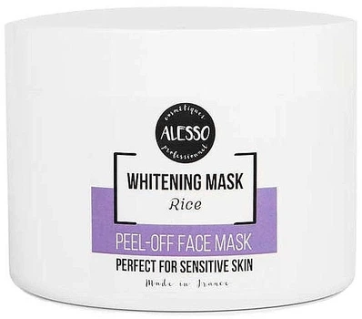 Альгінатна маска для обличчя з рисом, що освітлює - Alesso Whitening Rice Mask 1000g (1000g) (1190578-1364129822-2)