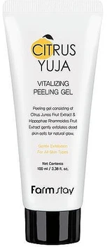 Пілінг-гель для обличчя - FarmStay Citrus Yuja Vitalizing Peeling Gel 100ml (1206521-12002326)